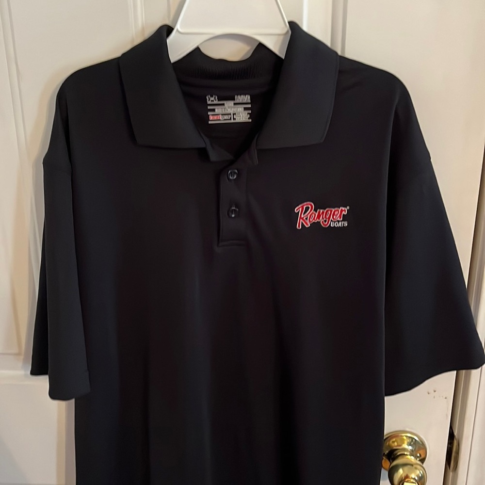 Ranger Boats under armor heat gear black shirt never worn